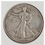 1940 Liberty Walking Half Dollar Coin