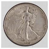 1945 Liberty Walking Half Dollar Coin