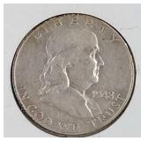 1948 Franklin Half Dollar Coin