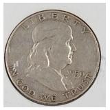 1950 Franklin Half Dollar Coin
