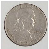 1854 Franklin Half Dollar Coin