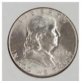 1962 D Franklin Half Dollar Coin