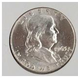 1963 D Franklin Half Dollar Coin