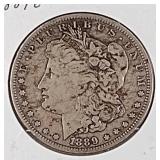 1889 O Morgan Silver Dollar Coin