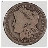 1896 O Morgan Silver Dollar Coin