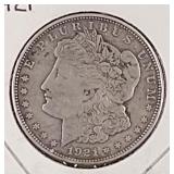 1921 Morgan Silver Dollar Coin