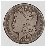 1902 Morgan Silver Dollar Coin