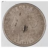 1921 D Morgan Silver Dollar Coin