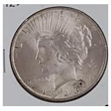 1923 Peace Silver Dollar Coin