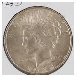 1923 D Peace Silver Dollar Coin