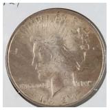 1924 Peace Silver Dollar Coin
