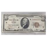 1929 National Currency $10 Federal Reserve Bank