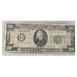 1928 B $20 FRN- Chicago