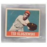 1948 Leaf Ted Kluszewski Rookie Card #38