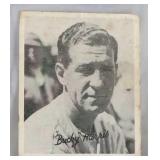1936 Goudey Bucky Harris R322