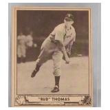1940 Play Ball Bud Thomas #42