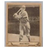 1940 Play Ball Max West #57