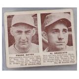 1941 Double Play Frank Hayes/ Al Brancato #47,48