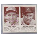 1941 Double Play John Babich/ Richard Siebert
