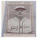 1948 Exhibit John McGraw Hall Of Fame