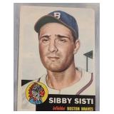 1953 Topps Sibby Sisti #124