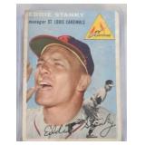1954 Topps Eddie Stanky #38
