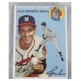 1954 Topps Warren Spahn #20