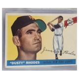 1955 Topps Dusty Rhodes #1