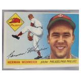 1955 Topps Herman Wehmeier #29