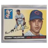 1955 Topps Corky Valentine #44