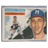 1956 Topps Warren Spahn #10