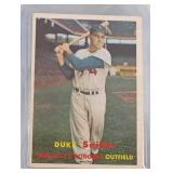 1957 Topps Duke Snider #170