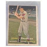 1957 Topps Bobby Thomson #262