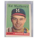 1958 Topps Ed Mathews #440