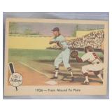 1959 Fleer Ted Williams 1936 From Mound to Plate