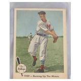 1959 Fleer Ted Williams 1939 Burning Up the Minors