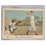 1959 Fleer Ted Williams1946 Off to a Flying Start