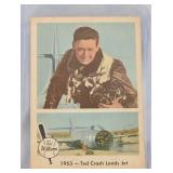 1959 Fleer Ted Williams 1953 Ted Crash Lands A Jet