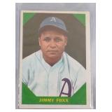 1960 Fleer Jimmie Foxx All Time Greats #53