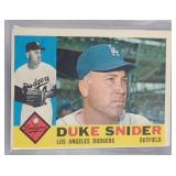 1960 Fleer Duke Snider #493