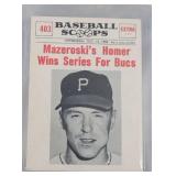 1961 NuCard Scoops Bill Mazersoki