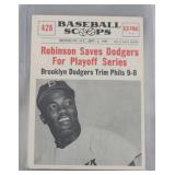 1961 NuCard Scoops Jackie Robinson