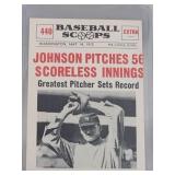 1961 NuCard Scoops Walter Johnson
