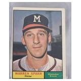 1961 Topps Warren Spahn #200
