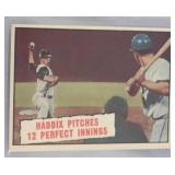1961 Topps Harvey Haddix 12 Perfect Games #410