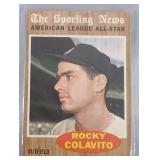 1962 Topps #472 Rocky Colavito All-Star