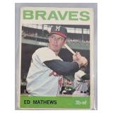 1964 Topps #35 Ed Mathews  Milwaukee Braves Eddie