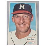1964 Topps GIANTS Warren Spahn  Milwaukee Braves