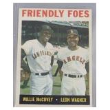 1964 Topps #41 Willie McCovey Leon Wagner