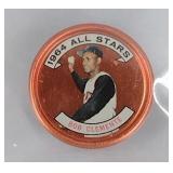 1964 Topps Coins # 150 Bob Clemente All-Star